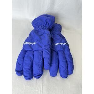 Columbia Women’s Winter Gloves Blue Size M Warm Snow Ski Cold Weather.